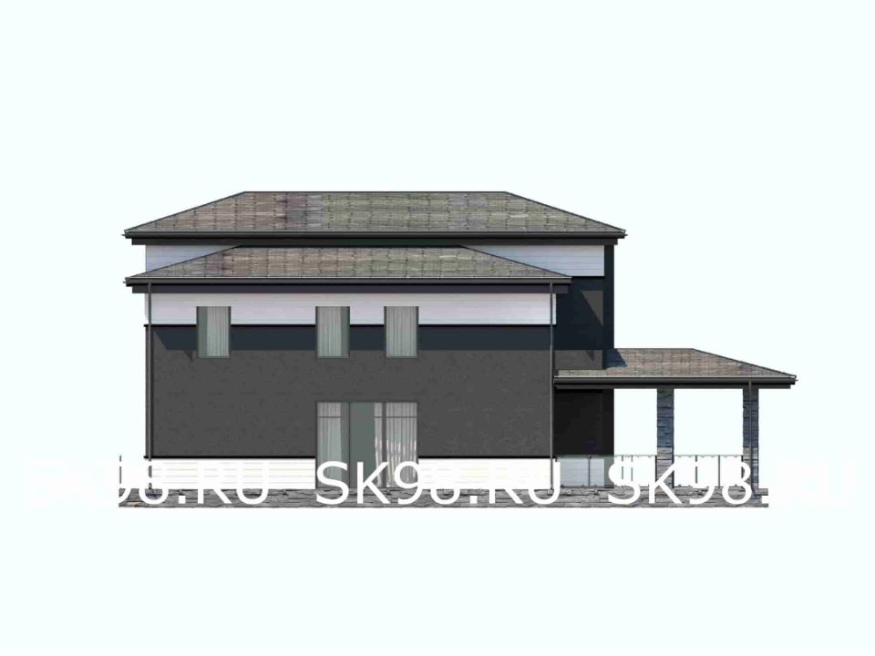 фасад дома TWO 344