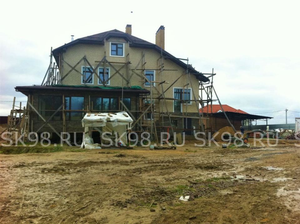 дом из газобетона