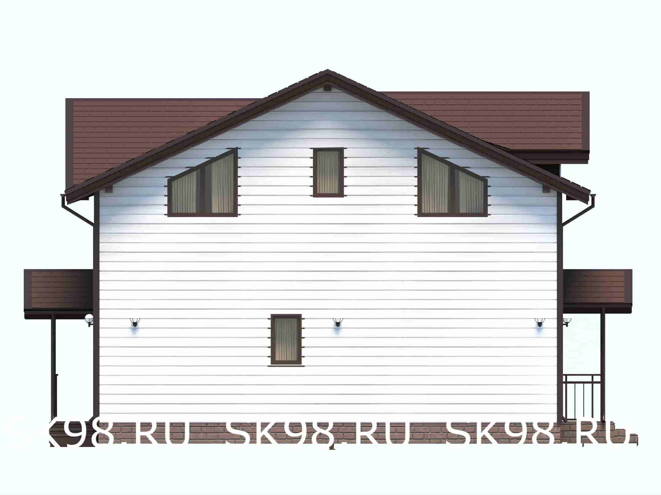 фасад дома TWO 129