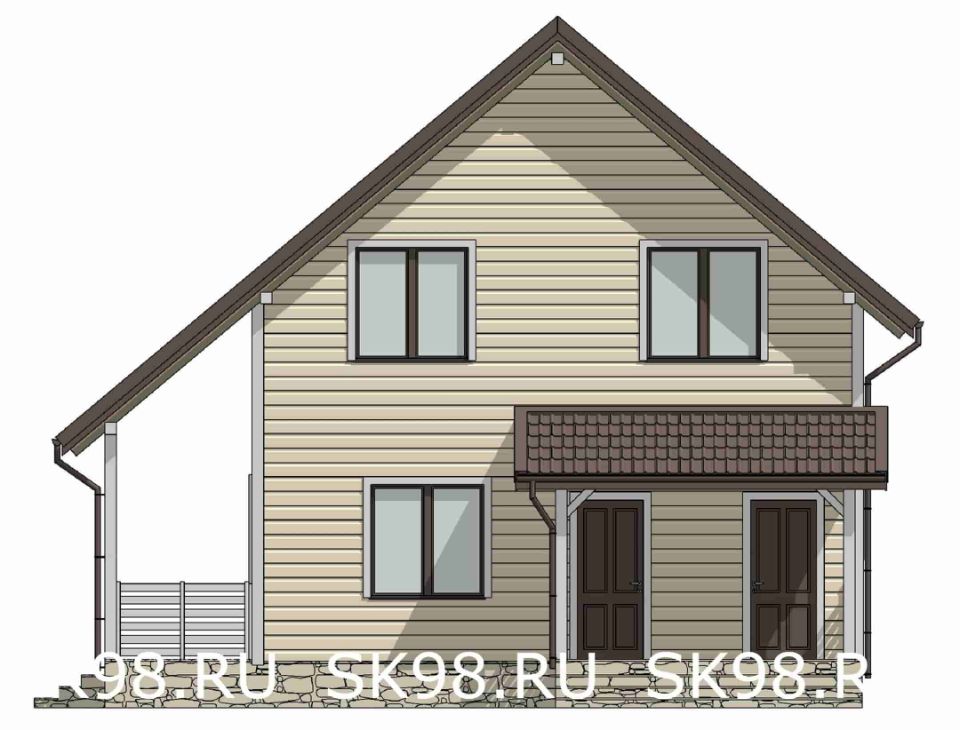 фасад дома TWO 88