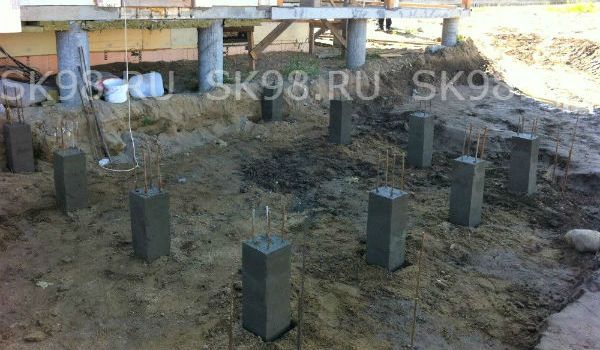 бетонные работы