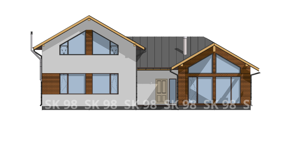 фасад дома TWO 124