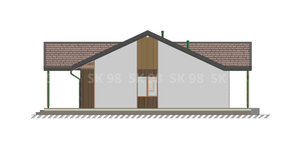 фасад дома ONE 98