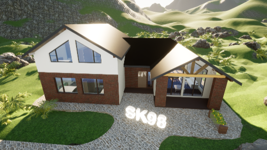 TWO 124 - проект двухэтажный домa