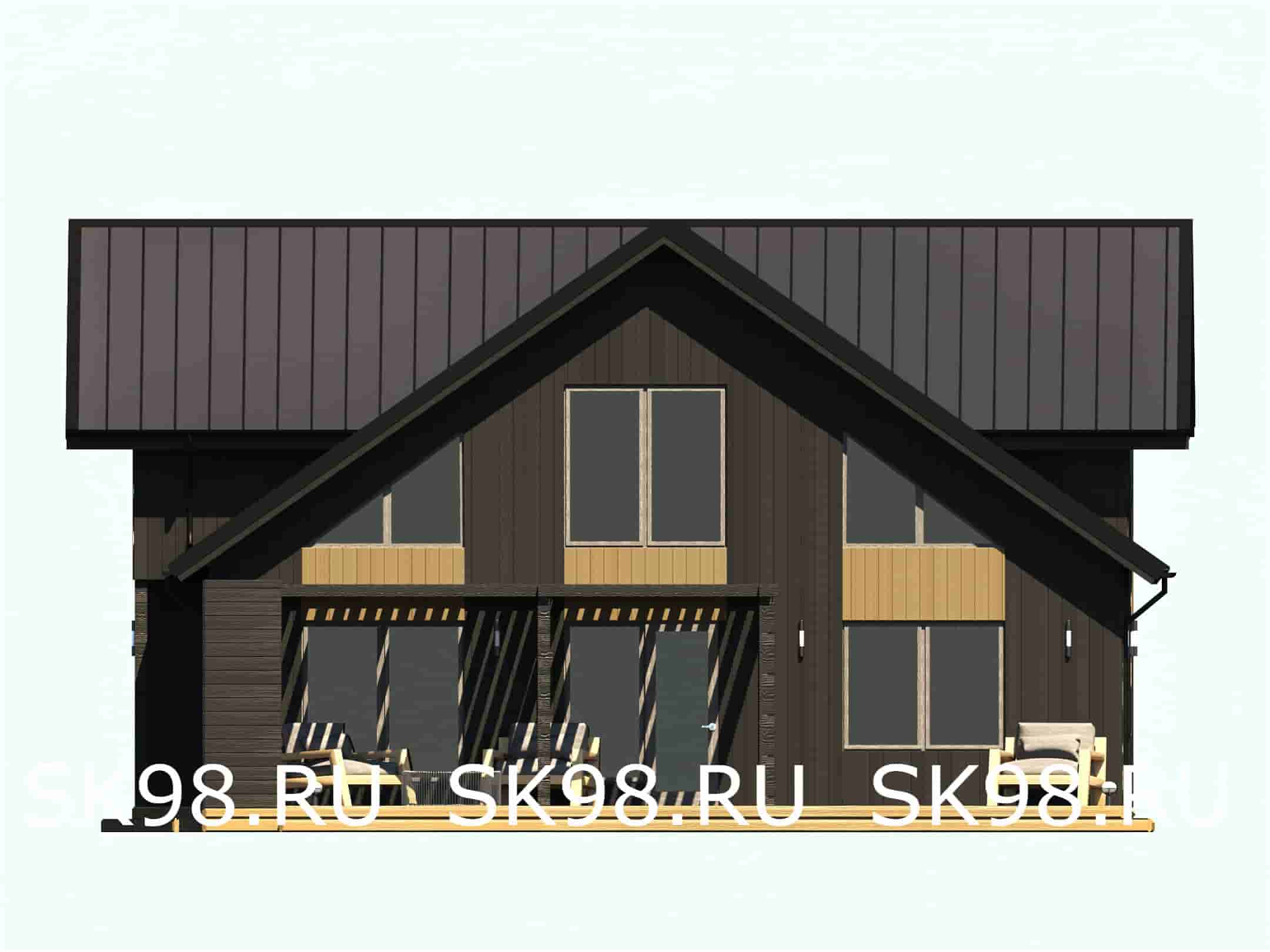 фасад дома TWO 185