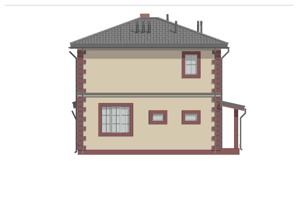 фасад дома TWO 125