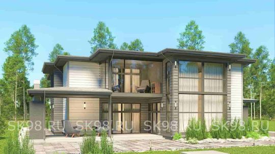 TWO 478 - проект двухэтажного дома