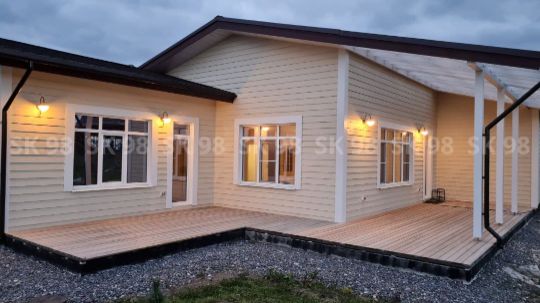 каркасный дом