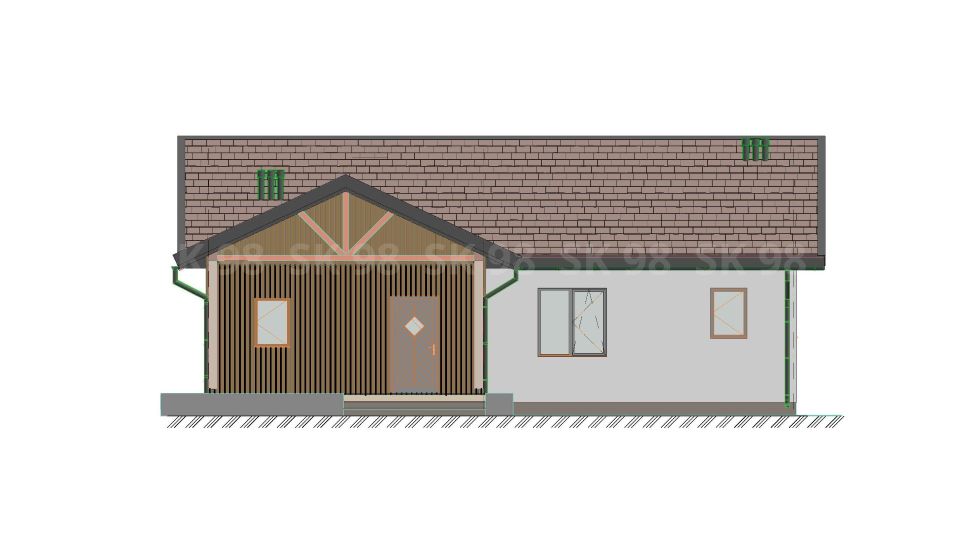 фасад дома ONE 98