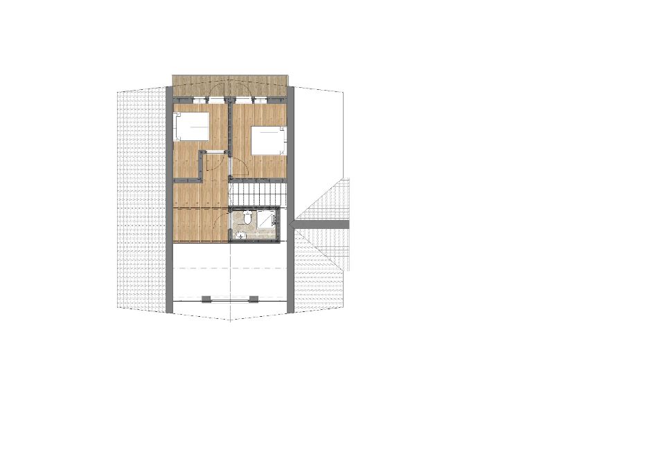 планировка дома LOFT 115