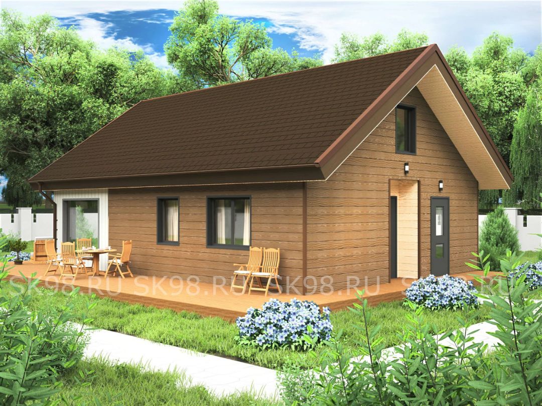 проект дома LOFT 87