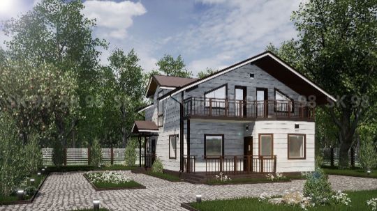 TWO 129 - проект дома с мансардой