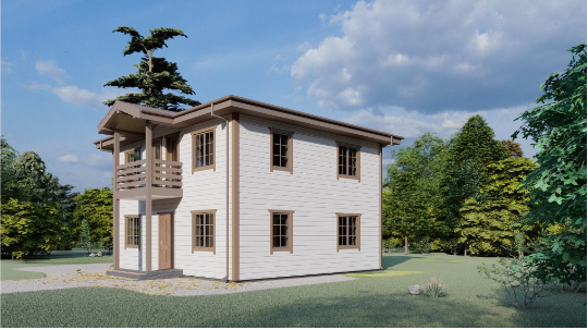 TWO 212 - проект двухэтажного дома