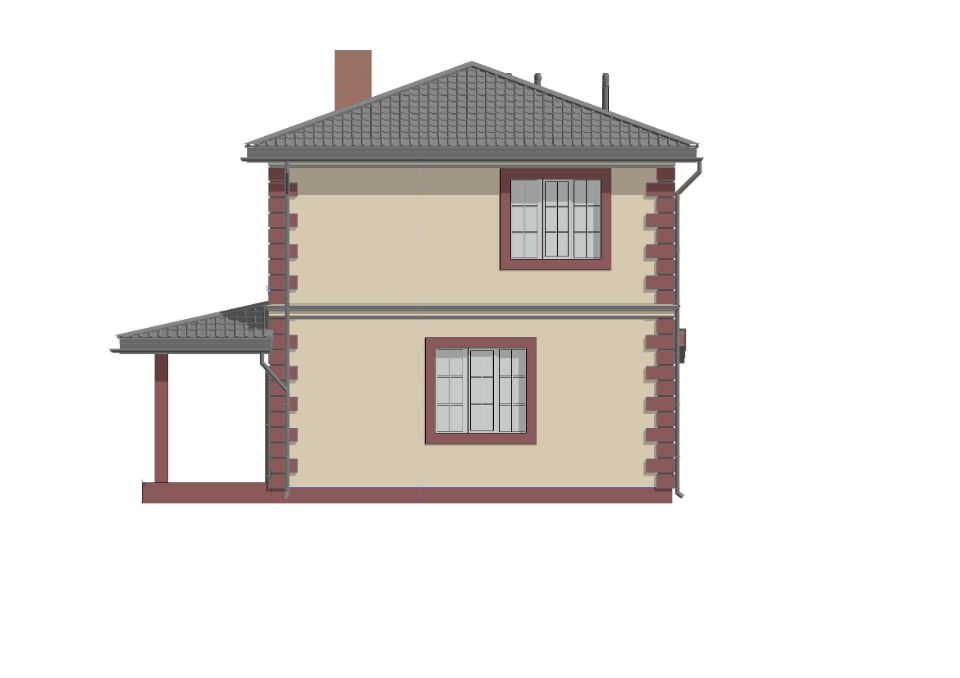 фасад дома TWO 125