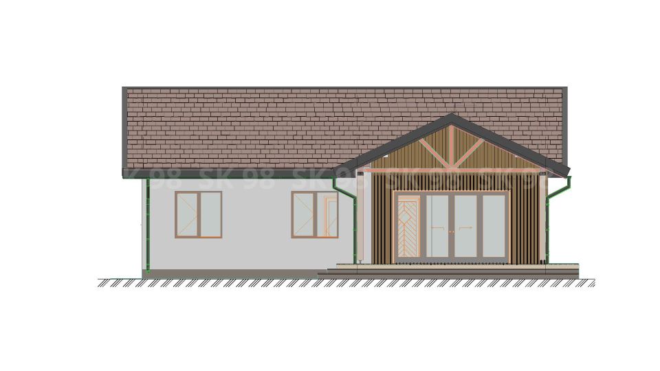 фасад дома ONE 98