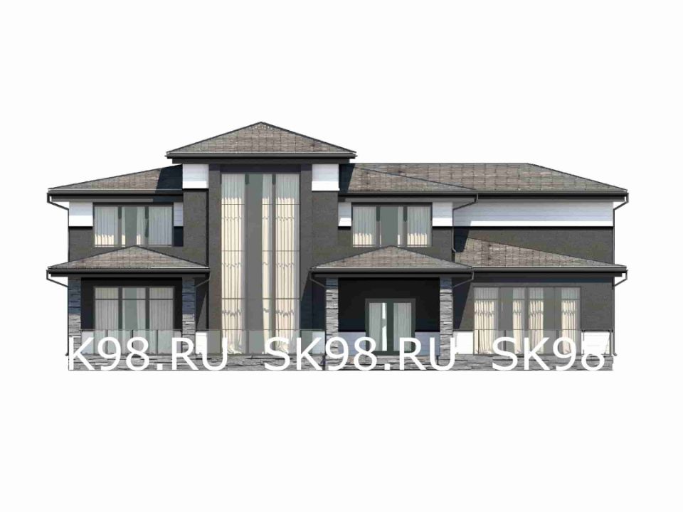 фасад дома TWO 344