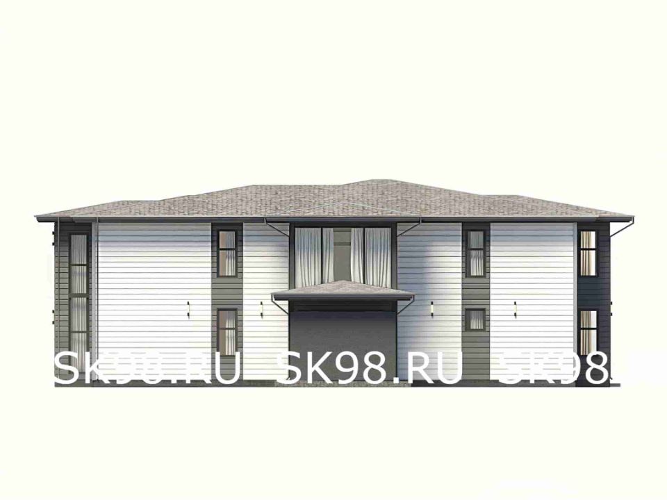 фасад дома TWO 478