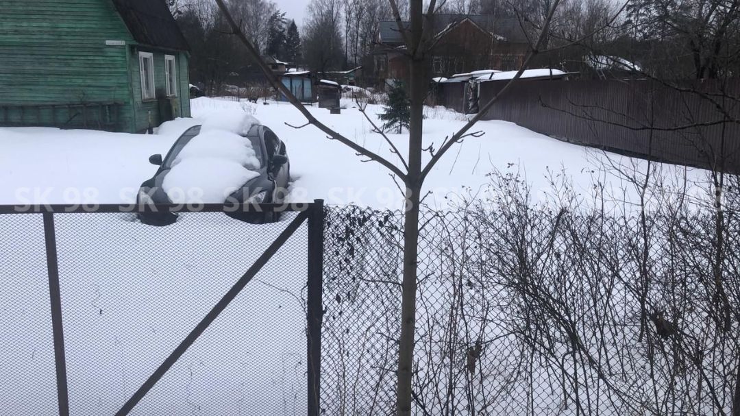 Участок до начала строительства