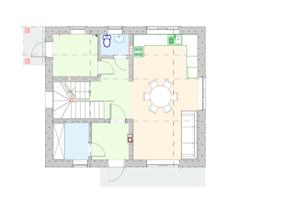 планировка дома TWO 125