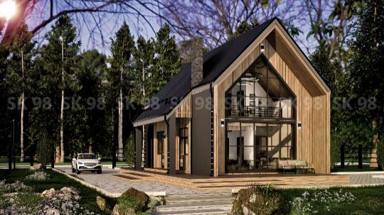 TWO 124 - проект двухэтажный домa