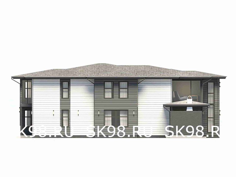 фасад дома TWO 478