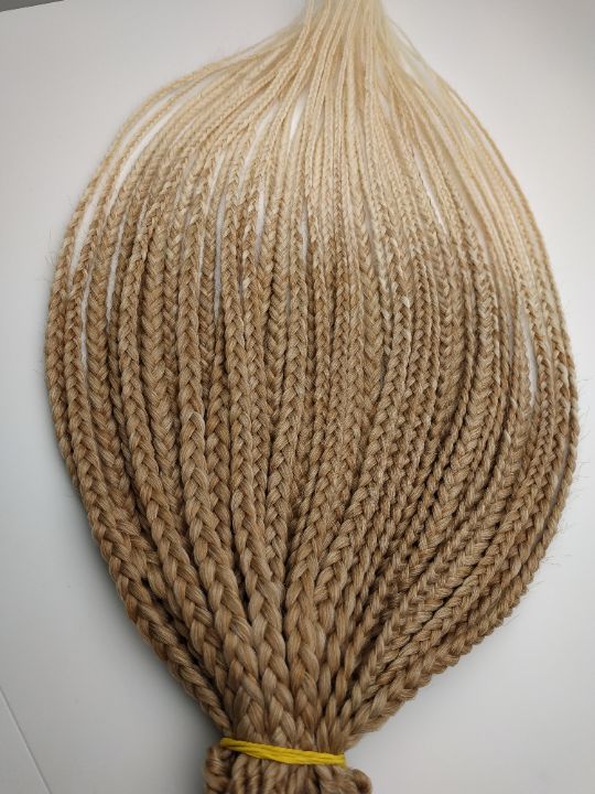 АФРОКОСЫ Блонд омбре