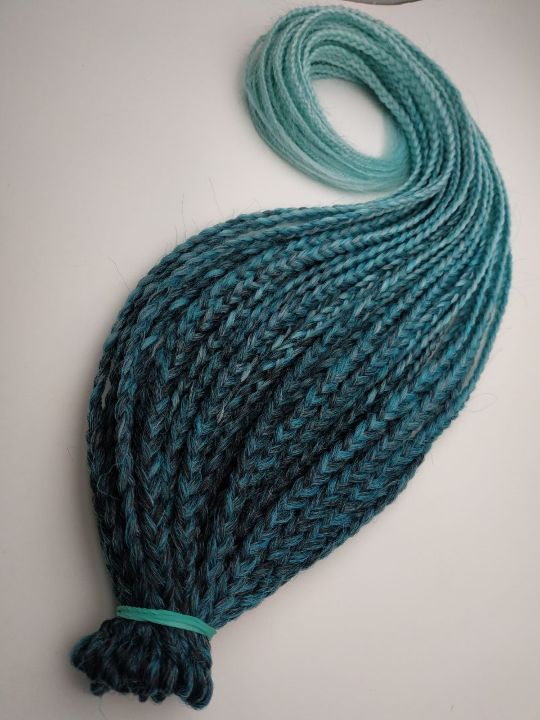 ЗЕЛЕНо - мятные АФРОКОСЫ