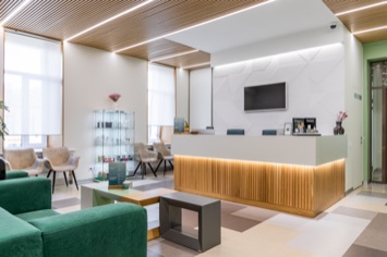 Холл отделения эстетики