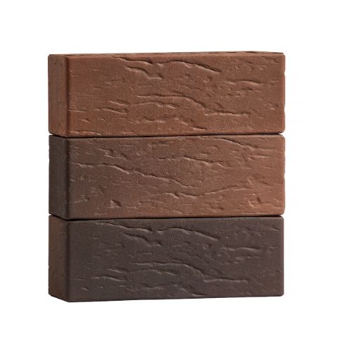 Кирпич лицевой 0.96НФ, руст №70