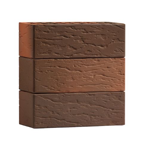 Кирпич лицевой 1.4НФ руст №70