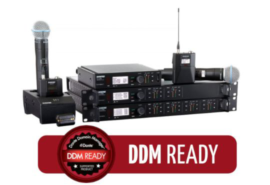 shure ULXD обновление прошивки dante domain manager