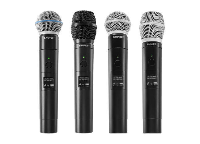 РУЧНОЙ МИКРОФОН SHURE MXW2X