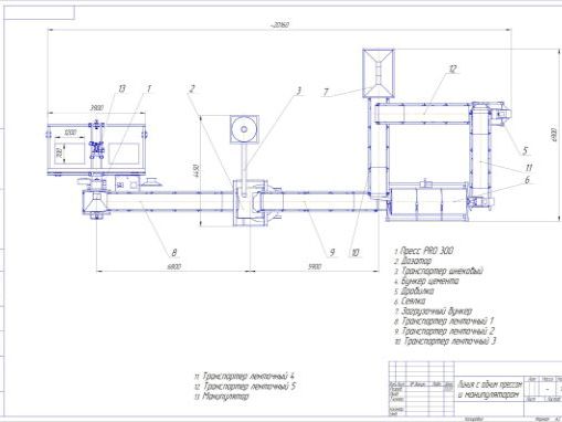 Линия 750 шт/ч с системой COLOR MIX