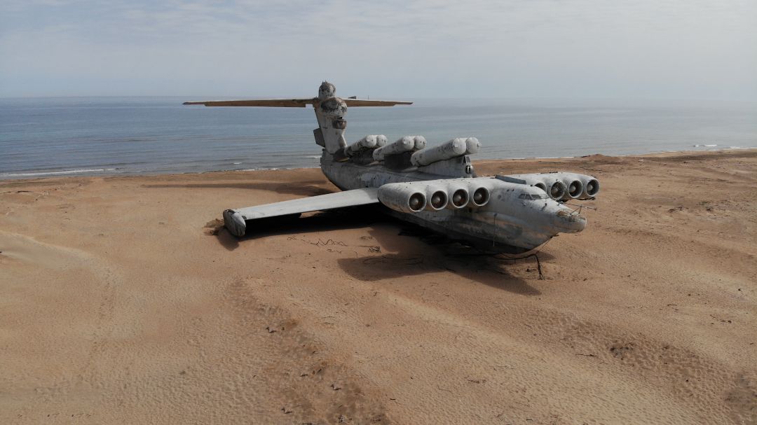 Экраноплан Лунь. Дагестан