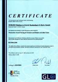 ISO 9001 CERTIFICATE