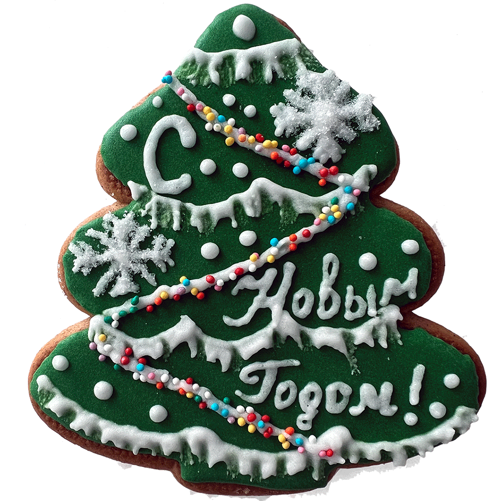 Прянники новогодняя тематика