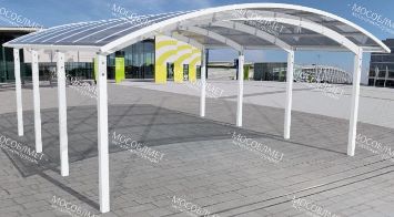 Арочный навес с дугами "ОЛИМП"