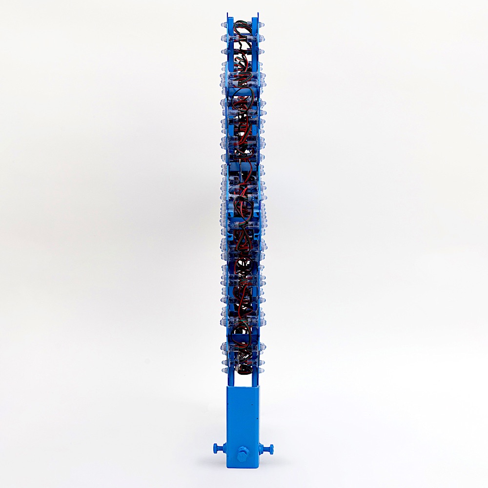 Световая макушка для уличной елки Снежинка