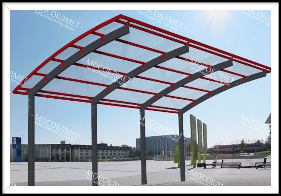 Навес для автомобиля