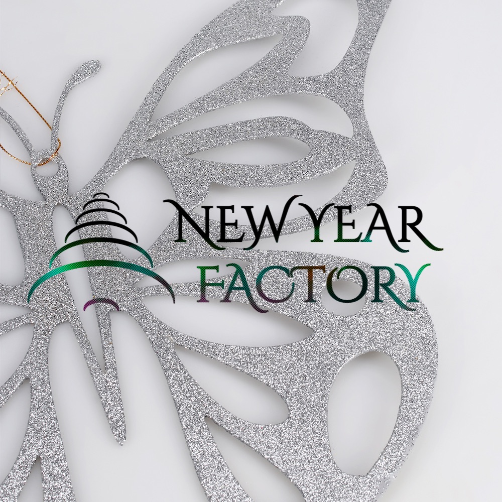 Новогодняя елочная игрушка Бабочка