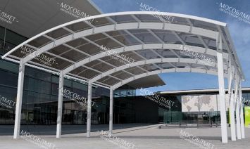 Арочный навес с дугами "ОЛИМП"