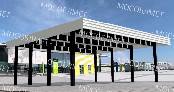 Сборный навес "ОЛИМП ПРЕМИУМ С РАМКОЙ"