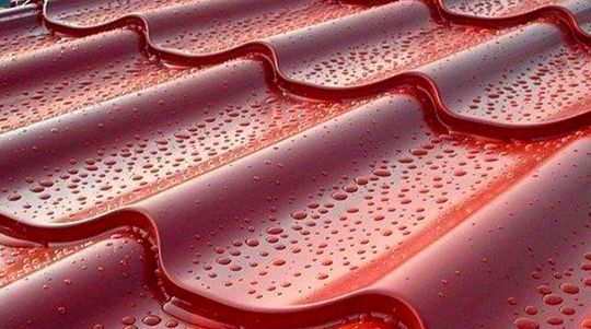 Навесы с металочерепицей