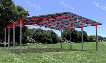 Двускатный навес "ВЭЛАР"