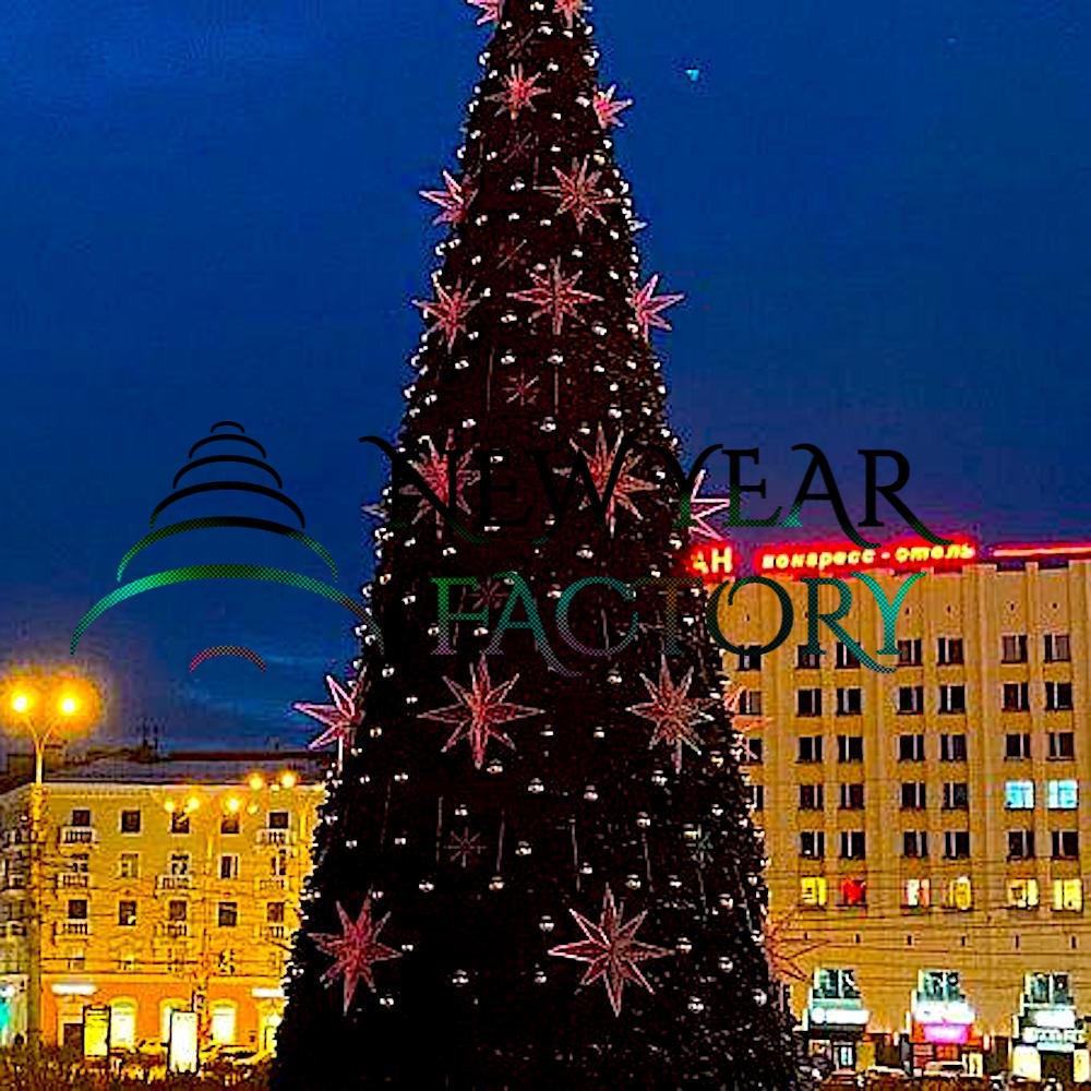 Комплект освещения для уличных елок "КРИСТАЛЛ"