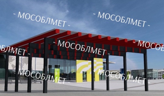 сборный навес для автомобиля "Олимп Премиум"