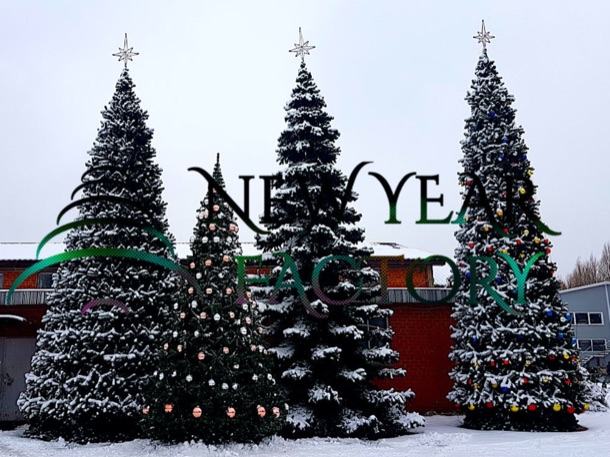 Уличные елки