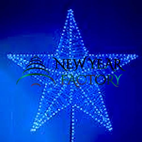 Световая макушка для уличной елки Кремлевская