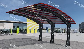 Консольный навес "ТИТАН"