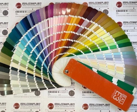 Порошковая краска по каталогу RAL Effect